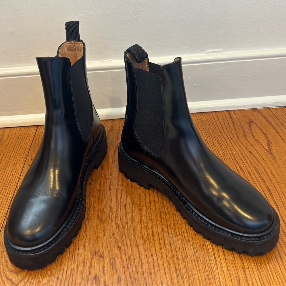 Isabel Marant Black Chelsea Boots